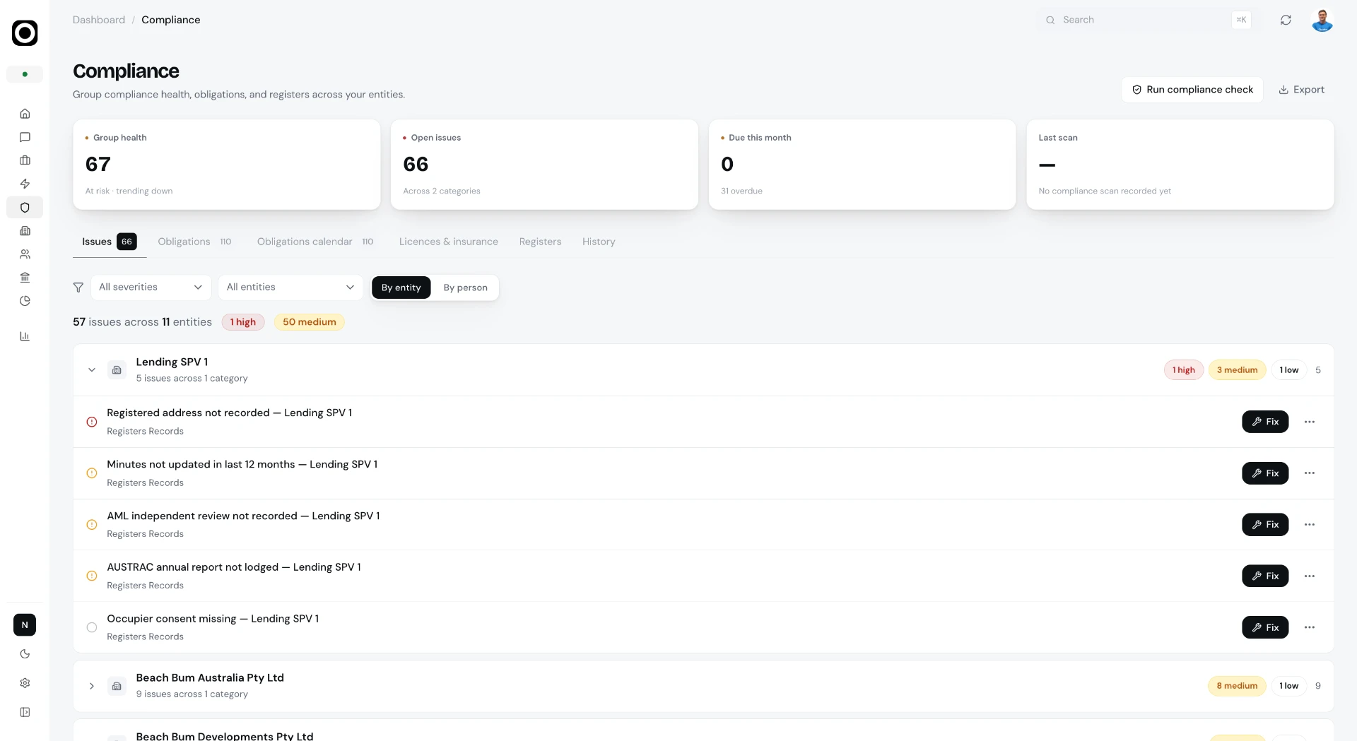 EntityFlo product preview